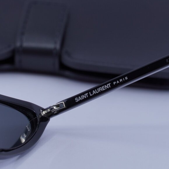 Saint Laurent SL703 001 Cat Eye Sunglasses - Black main image 12